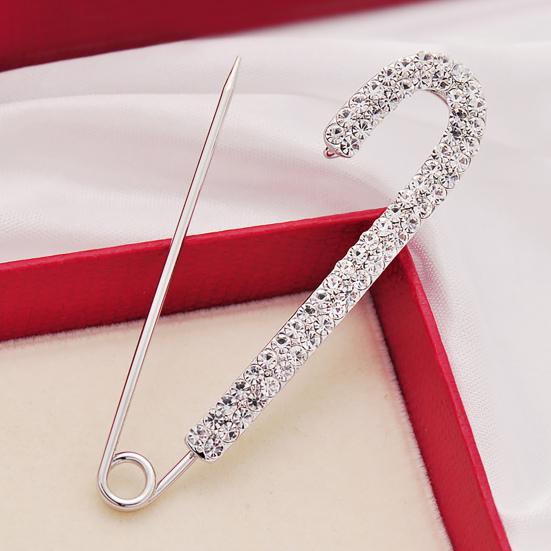 Wear Resistant Lapel Pin Delicate Chic Simple Luxury Sweater Shawl Clip