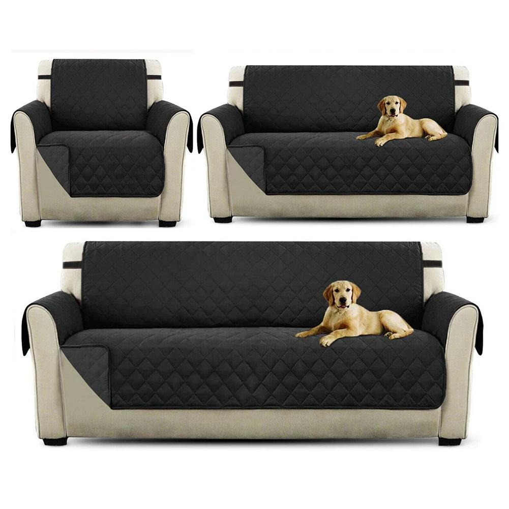 Sofa Couch Covers Dogs Pets Kids Anti-Slip Couch Furniture Slipcovers Protector Slipcovers Sofa Chair Home Decor 1/2/3 Seater
