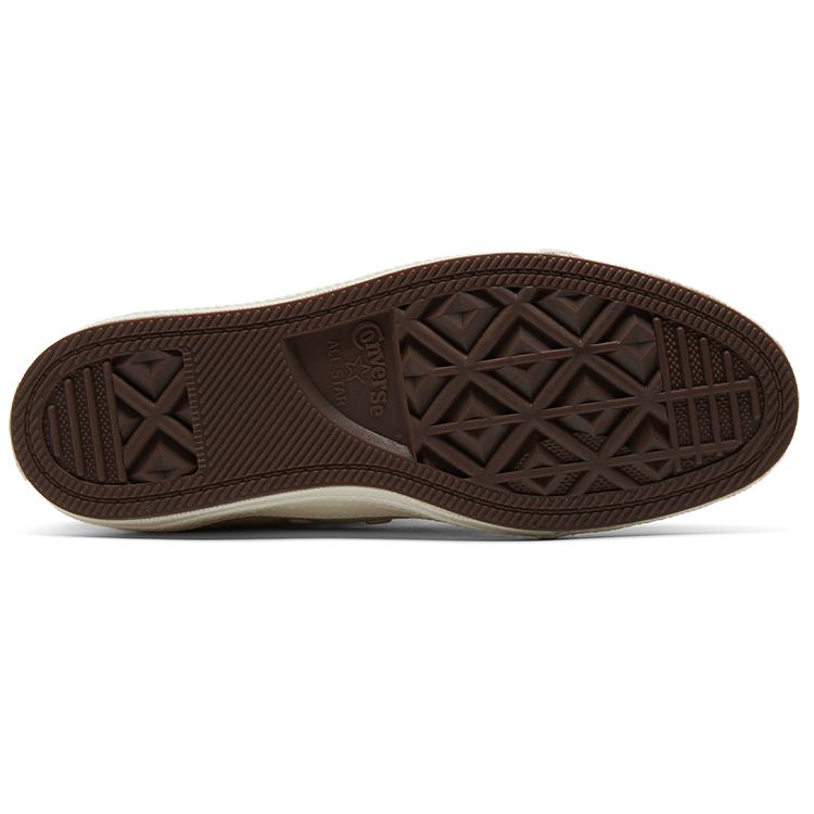 Converse Chuck Taylor All Star High Beach Stone Women Sneakers Grey Egret A02875C