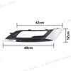 For Ford Fusion 2017 2018 Front Bumper Fog Lamp Light Frame Cover Grille Foglight Foglamp Trim Cap Hood