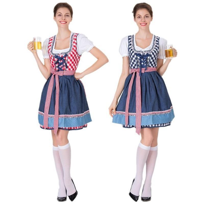 Oktoberfest Bavarian Traditional Beer Dress, Dress, Winery, Maid, Maid Costume