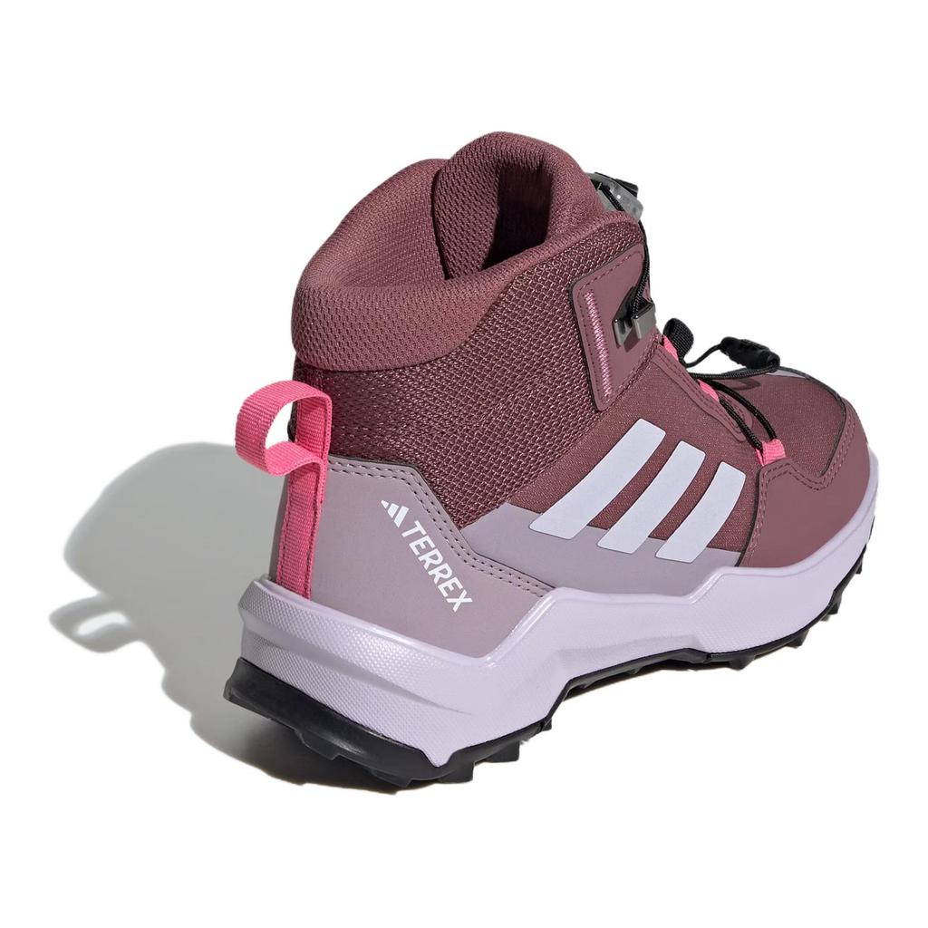 Adidas Ax4r Mid Comfortable Versatile Non-Slip Wear-Resistant Mid-Top Outdoor Shoes Kids Shoes Red JI0922