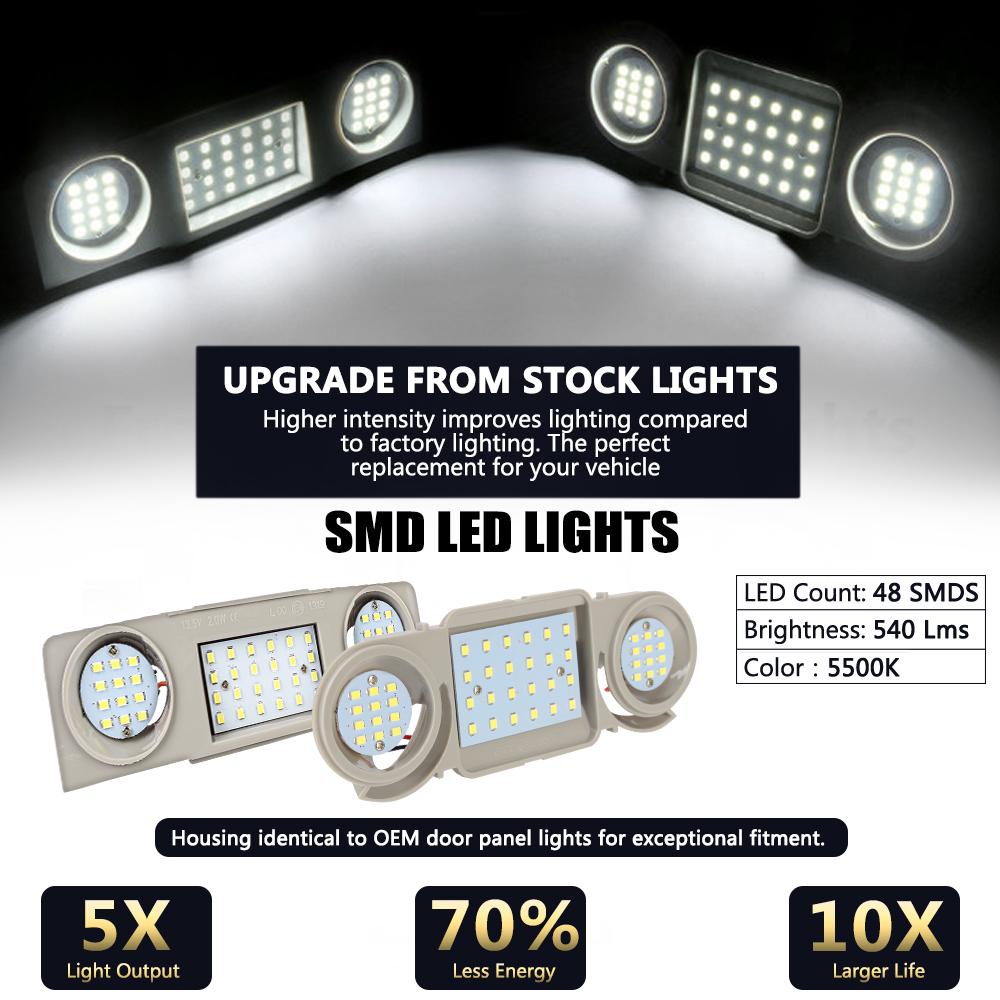 Car Interior Dome Roof Lights For VW Passat CC B6 B7 Golf Tiguan Touran Scirocco Seat Leon Alhambra Skoda Superb Octavia 48 LED Car-Styling