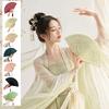 Portable Retro Hand Fan Antique Women's Folding Fan Creative Classical Folding Fan  Dance Props
