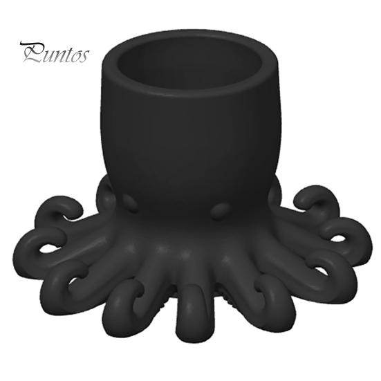 Милый Настольный Аксессуар 3D Печатный Держатель для Ручек, Стаканчик для Карандашей в Форме Осьминога, Держатель Морское Животное Настольный Органайзер для Дома Офиса Креативная Подставка