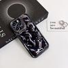 Чехол для телефона Qianliyao 3D с гальваническим рисунком метеорита для iPhone 15 14 13 12 16 Pro Max 14promax, мягкая противоударная задняя крышка