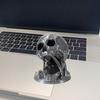 Skull Dice Tower Skull DND Dice Rolling Tower Tabletop RPG Game D&D Dice Jail Accessories Role Playing Dice Tower for Home Office Bookshelf Decoration
