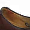 США/Винтаж/Неизвестный производитель/Goodyear Welt Оксфорды-броги Цельнокроеные/8.5 D/B/25.5-26.5см/Красно-коричневые/(ИСПОЛЬЗОВАЛ)