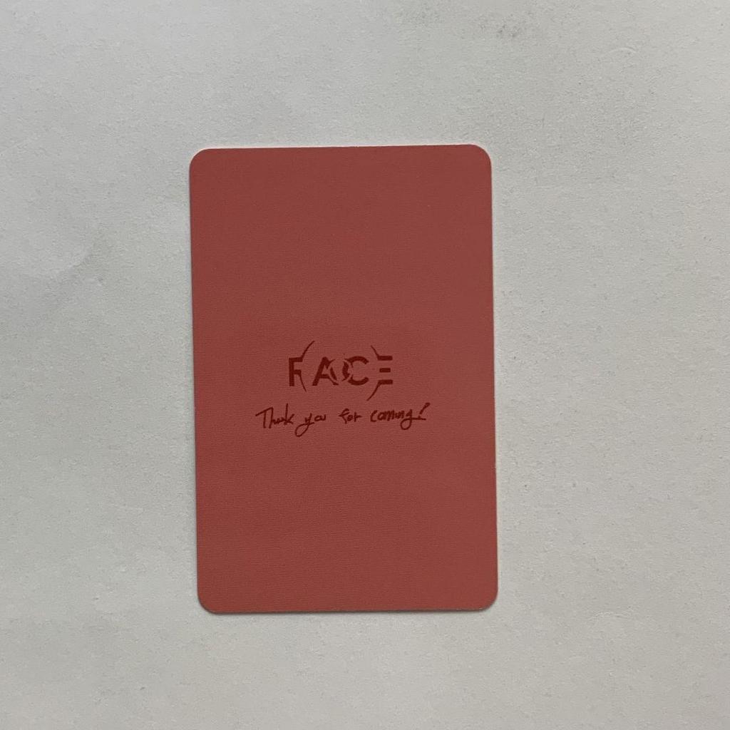 [USED] BTS Public Broadcast Winner Sanok Trading Card FACE Jimin