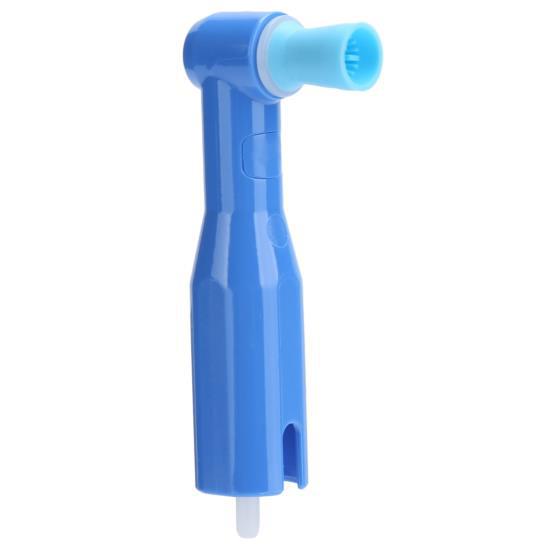 100 шт./кор. одноразовый полировщик для зубов, отбеливание полости рта, полирующий аксессуар, синий (Жесткая чашка) 