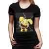 Футболка Happy Tree Friends для женщин с круглым вырезом Уличная одежда Футболки Женские футболки Короткая летняя одежда Топы
