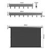Shelf Foldable Wall Shelves Holder Organizer Retractable Laundry Drying Storage Racks Gap Shelf For Bathroom Balcony