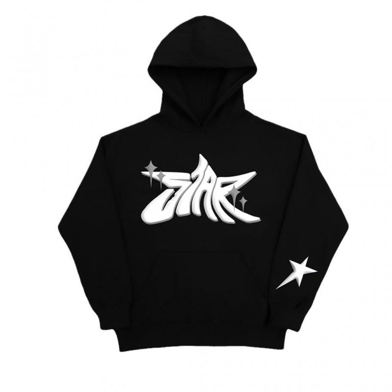 Hip Hop Street Style Letter Print Loose Hoodie Set Men Women Casual Tracksuit