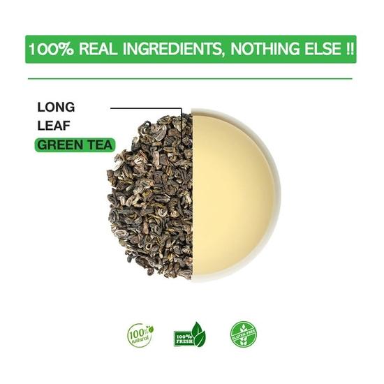 TEA SENSE Himalayan Green Tea | Sweet Aftertaste | Loose Leaf | 100 Gm | Brew In 2-3 Minutes | 50+ Cups