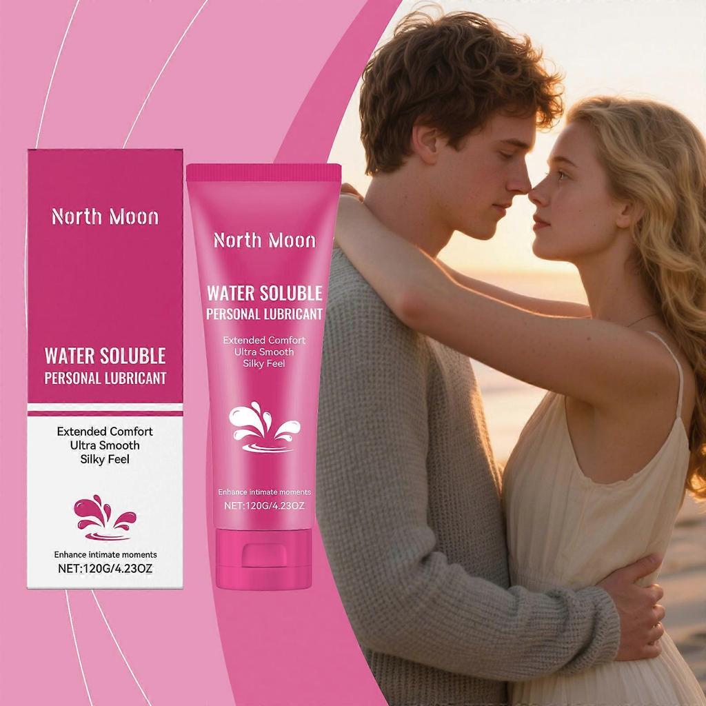 Silky lubricant water-soluble smooth easy to clean mild formula adult care lubricant 120g