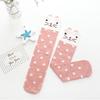 3D Cartoon Pure Cotton Mid-Calf & Knee-High Socks for Girls - Cute Spring/Autumn Wear