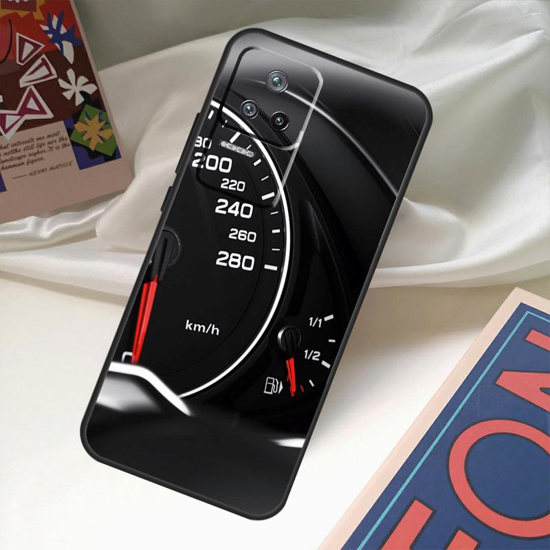 Автомобильный приборный щиток Funda для POCO M6 Pro X3 X4 X5 X6 M5s F3 F5 Xiaomi 13T Pro 12T 11T 12 13 Lite 14 Ultra Case