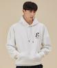 SIGNATURE Gravity Oversized Wide Shoulder Hoodie_White