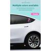 1/2PCS Car LED Solar Powered Heart-shaped Hand Gesture Atmosphere Light USB Charging  Triangle Window Rear Window Decoration