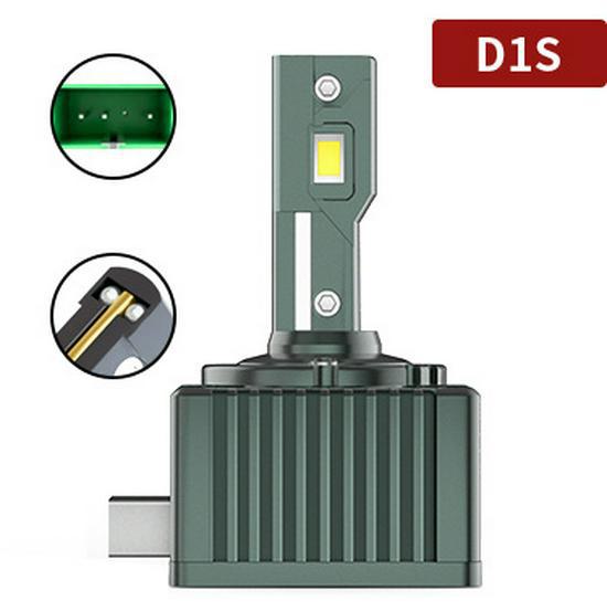 Светодиодные фары с двойной медной трубкой серии D D1S/D2S/D3S/D4S/D8S: Улучшенное декодирование и фокусировка