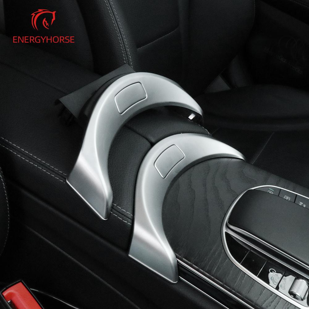 Для Mercedes-Benz W205 W253, кнопка переключения крышки подлокотника консоли, переключатель центрального ящика для хранения для C класса GLC