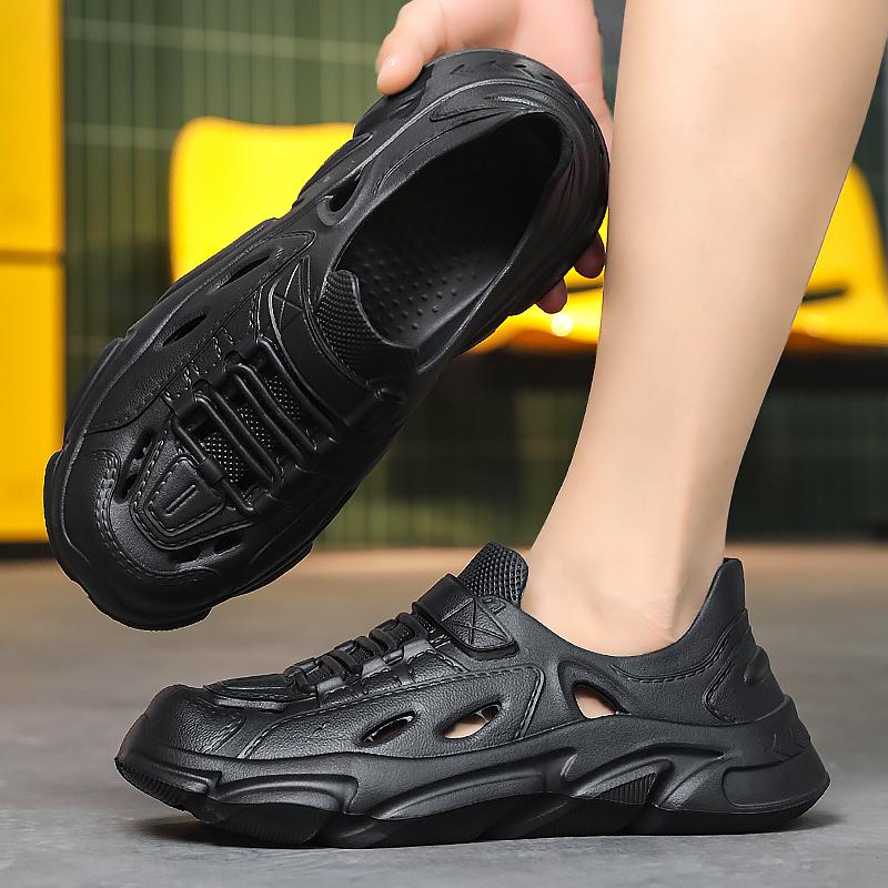 Пещерная обувь для мужчин лето новая повседневная спортивная нескользящая легкая подростковая мужская летняя для путешествий пляжная все включено сандалии