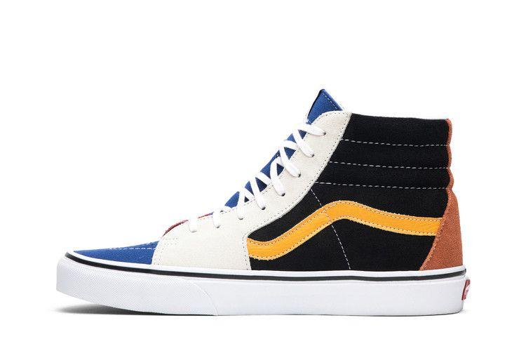 Men's Sneakers Vans Sk8-Hi Patchwork Multi/True White