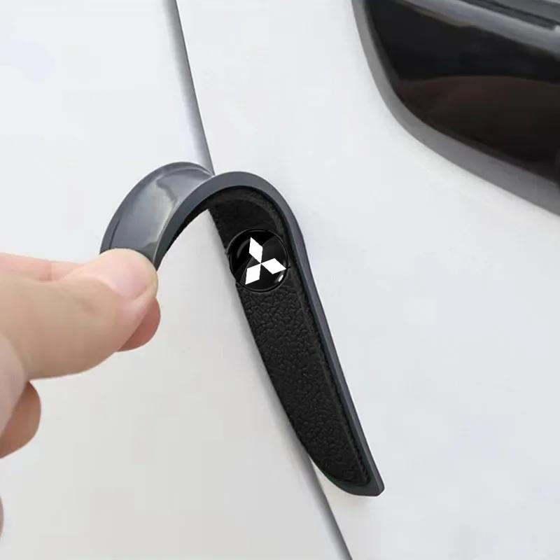Car Door Anti-Collision Strip Rearview Mirror Protection Sticker for Mitsubishi Lancer Mirage Eclipse L200 Pajero Sport Attrage