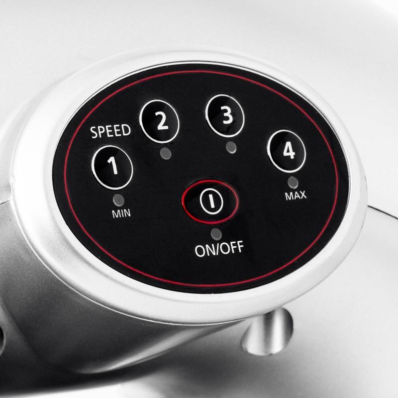 KitchenCook Робот-миксер 5 л - 1000 Вт - 4 скорости - 3 функции - Венчик - Лопатка - Крюк - Защитная крышка