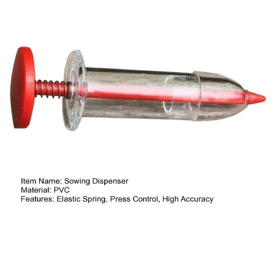 Садовая сеялка, экономящая труд при посадке, удобная в использовании, переносная, для цветов и трав, дозатор, инструмент