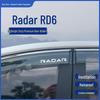Декоративные дефлекторы Radar RD6: Модифицированные дефлекторы окон, щитки и полосы