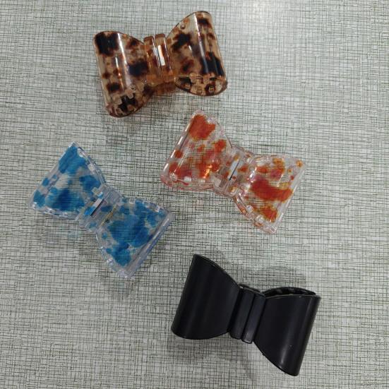 Magnetic Hair Clip, Transparent Anti-Slip Tooth Design Hair Pin, Half-tied Hair Accessory for Medium Long Hair