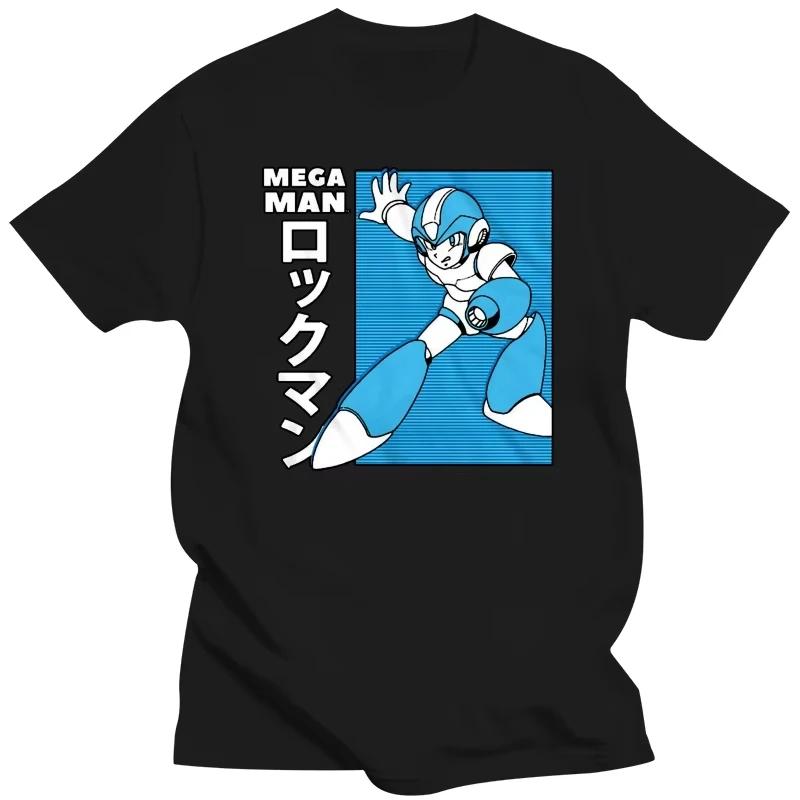 Summer Megaman Japanese Release T Shirt Oversize Clothing Cotton Tshirt All-purpose T-shirt for Women and Men
