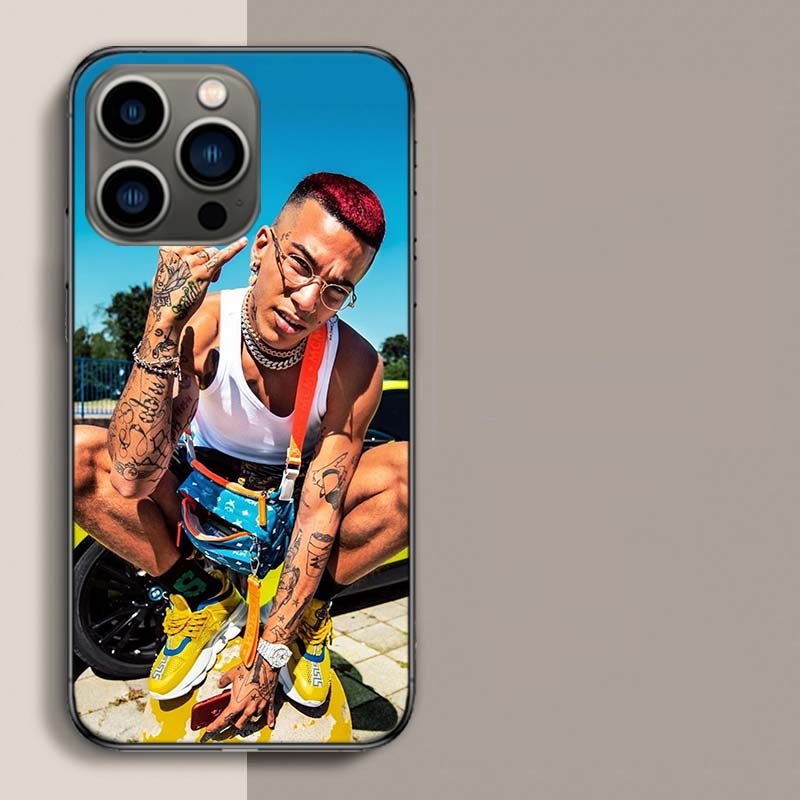 Чехол для телефона рэпера Sfera Ebbasta Для iPhone 17 Air 15 Pro 14 Plus 16 Pro Max 17E 16E 12 13 Mini 11 Чехол Милые Fundas