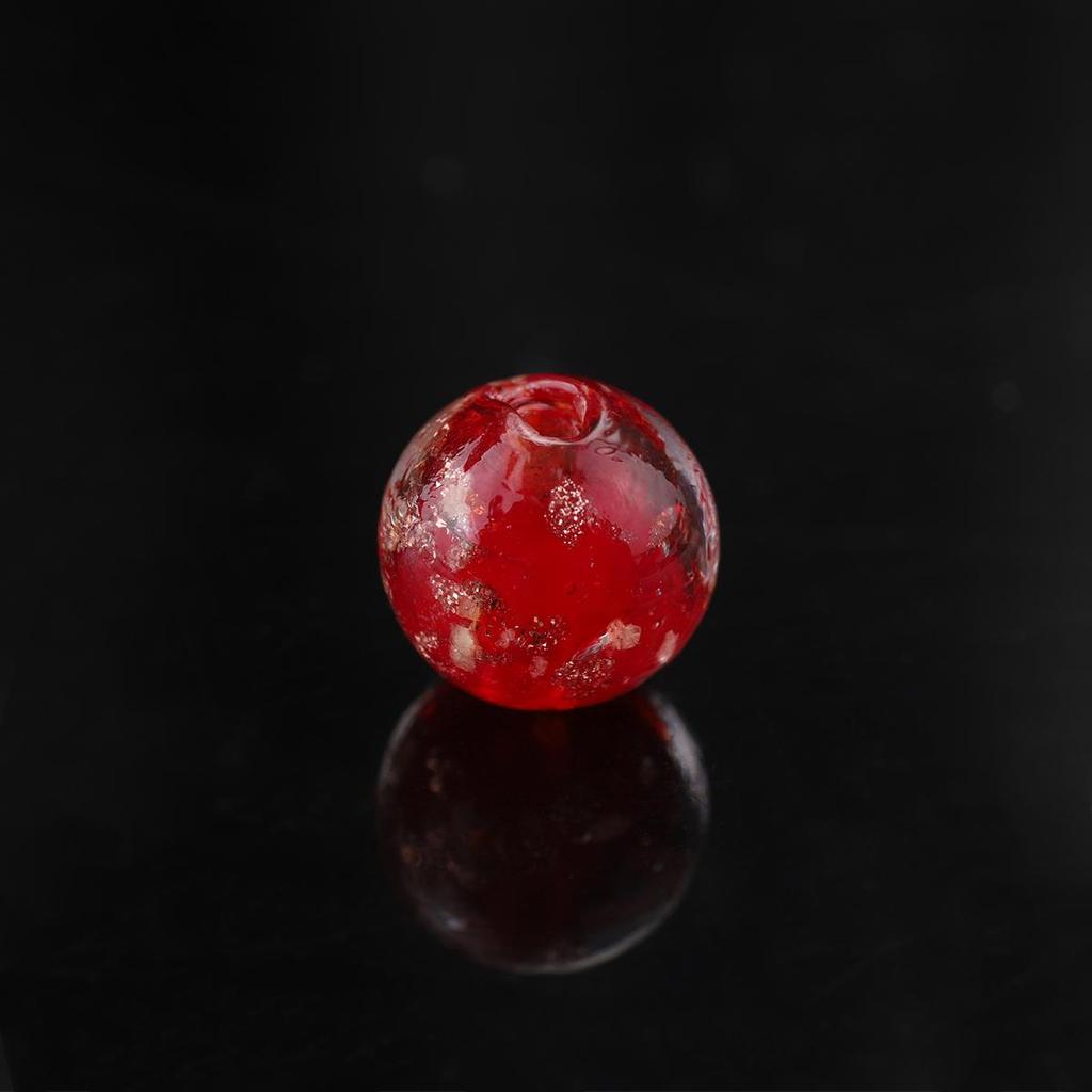 10mm Light Glowing For Night Colorful Loose Glazed Glass Beads for Bracelet Necklace DIY Jewelry Making