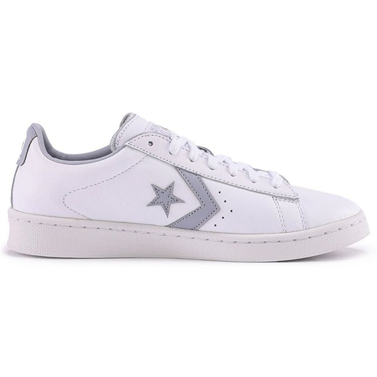 Converse Pro Leather Low White Gravel Unisex Sneakers 170360C