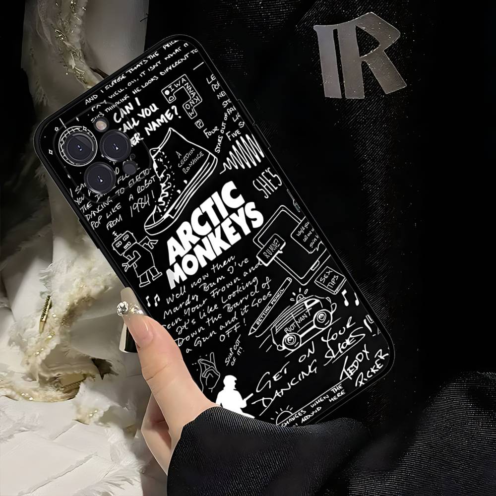 Чехол для телефона с логотипом A-Arctic M-Monkeys Для IPhone 16 17 Air 15 14 13 12 11 Pro Max 16E Plus Fundas