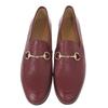 Б/у ОРИГИНАЛЬНЫЕ лоферы GUCCI 786016 Jordaan Horsbit Guccissima Кожаная обувь Бордовый