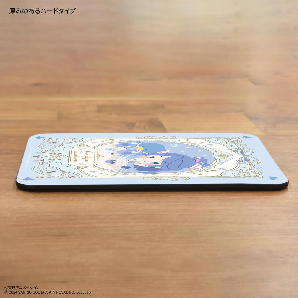 Gourmandise PreCure 5 x Sanrio Characters Mouse Pad Cure Aqua Yes! GoGo! BNP-05E