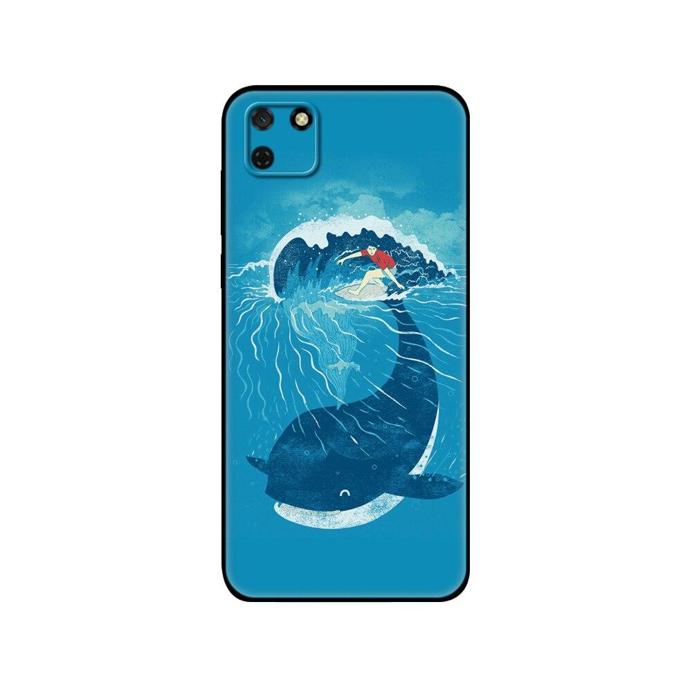 Чехол для Huawei Y5P 5,45 дюйма; Мягкий силиконовый чехол из ТПУ для телефона Huawei y5p 2020 y 5 p y5 p, задний бампер huaweiy5p, черный чехол из ТПУ