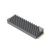 Радиатор охлаждения SSD M.2, Охлаждение жесткого диска 2280 NVMe NGFF SSD, Алюминиевый охладитель-радиатор с термосиликоновой прокладкой для материнской платы