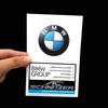 YAMHS1 Для BMW 2025 Горячая JDM электростатическая наклейка на автомобиль оконный логотип украшение водостойкая наклейка BMW M3 M5 E39 E46 E90 E60 F10 F30 G01 G a30
