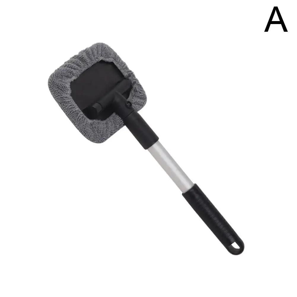 Инструмент для чистки лобового стекла автомобиля, выдвижная швабра из алюминиевого сплава, щетка для стекла, стеклоочиститель, аксессуары для мойки автомобилей, очиститель автомобиля O4W3