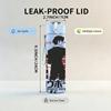 1PC Gunman Back View Art 750ml sports water bottle leakproof straw lid outdoor office home