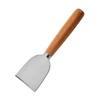 Wooden Handle Stainless Steel Mini Cheese Knife Cake Fork Butter Cheese Knife Baking Tool