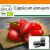 Garden In the Bag - Organic - Hot Chili Pepper – Barak - 15 Seeds - With Substrate In a Fitting Stand Up Bag - Capsicum Annuum