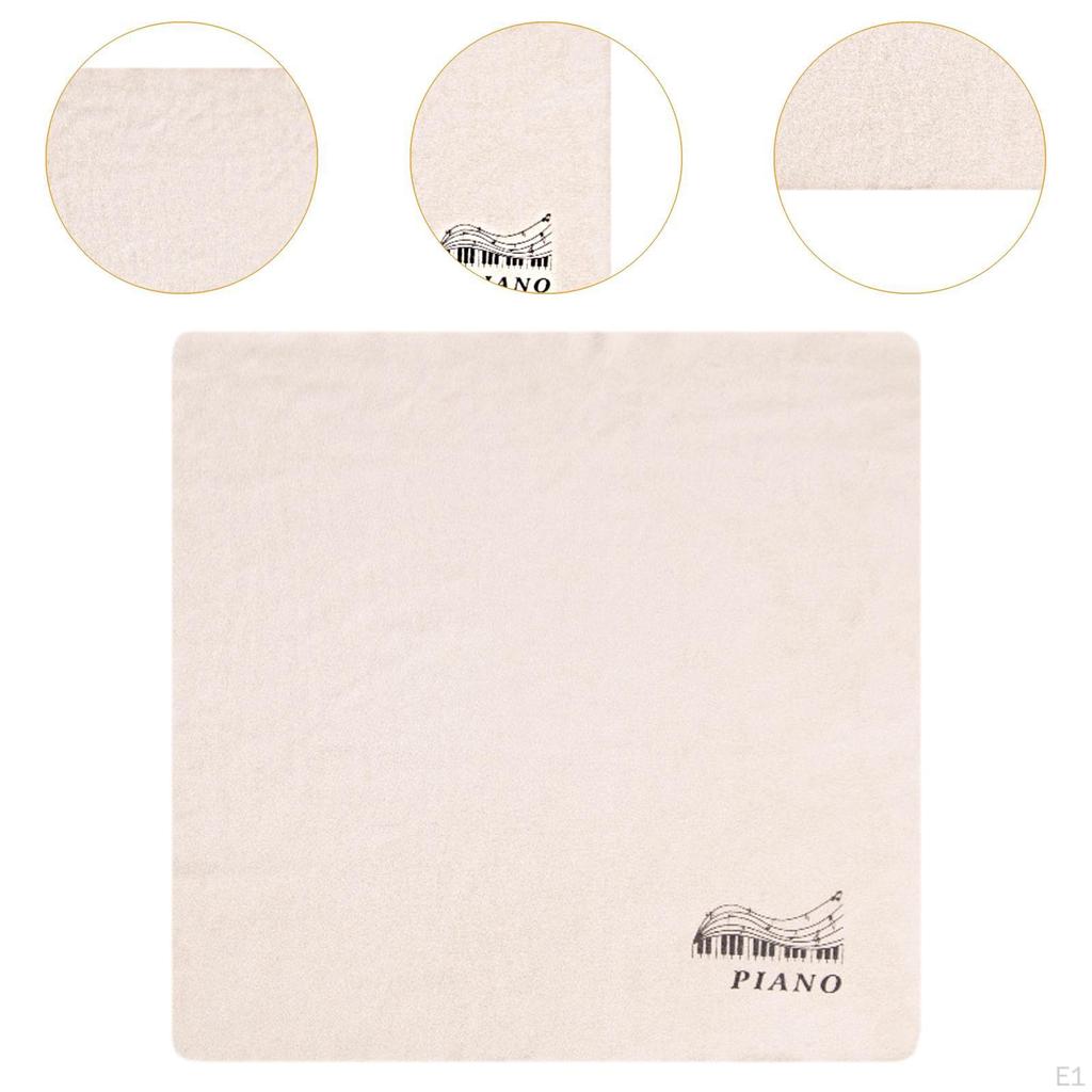 Салфетка для чистки инструментов, салфетка для чистки скрипки, компактная полировальная салфетка Музыкальные аксессуары