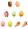 Office Supplies Macaron Leafs Correction Tools Drawing Accessories Rubber Eraser Pencil Erasers