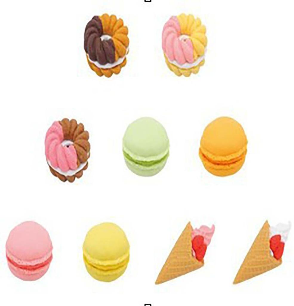 Office Supplies Macaron Leafs Correction Tools Drawing Accessories Rubber Eraser Pencil Erasers