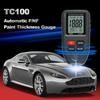 R&D TC100 Automobile Thickness Gauge Car Paint Tester Thickness Coating Meter Russia Manual Ultra-precise 0.1micron/0-1300 Fe&NF
